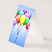 Balloons colorés de joyeux anniversaire (Back)