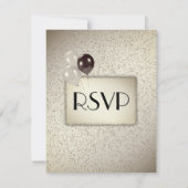 Balloons et Parties scintillant d'or antique RSVP (Dos)