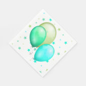 Balloons et serviettes en papier étoile (Coin)