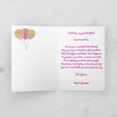 Balloons Gingham Rose Invitation Anniversaire Enfa (Intérieur)
