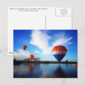 Balloons over Henley Lake Briefkaart (Voorkant / Achterkant)