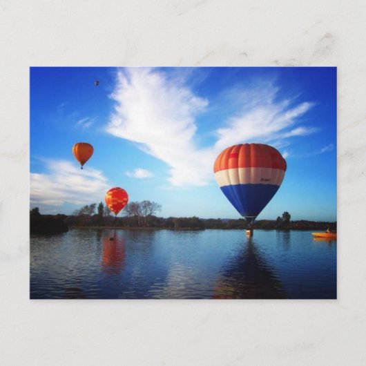 Balloons over Henley Lake Briefkaart (Voorkant)