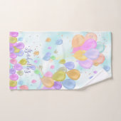 Balloons Pastel Towel (Serviette à main)