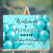 Balloons Stars Anniversaire Fête Bienvenue (Neutre)