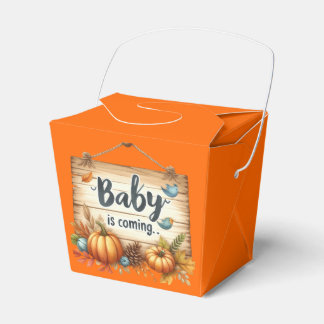Ballotin-Baby shower d'automne Ballotins