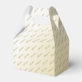 Ballotins 100 ans Centenaire Anniversaire Noir/Or Texte (Arrière)