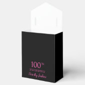 Ballotins 100e anniversaire Black Hot rose Parties scintilla (Ouvert)