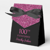 Ballotins 100e anniversaire Black Hot rose Parties scintilla (Verso)