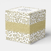 Ballotins 100e anniversaire Gold/White Random Number Motif (Arrière)