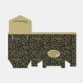 Ballotins 100e anniversaire Random Number Motif Noir/Or (Déplié)