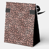 Ballotins 100th Birthday Rose Gold Leopard Print Thank You  (Verso)