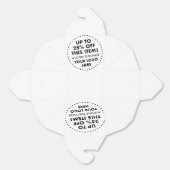 Ballotins 10 Boîtes de faveur à emporter 25% de réduction su (Déplié)