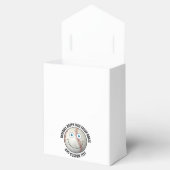 Ballotins 10 x BLEUE OYES Personnalisés Joyeux visage de bas (Ouvert)