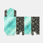 Ballotins 11ème anniversaire de Mariage turquoise (Déplié)