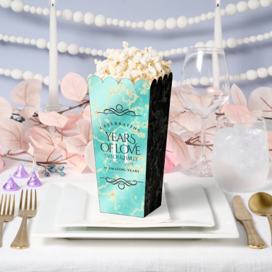 Ballotins 11ème anniversaire de Mariage turquoise (Mariage)