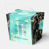 Ballotins 11ème anniversaire de Mariage turquoise (Arrière)