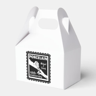 Ballotins 18e anniversaire mariage porcelaine traditionnelle