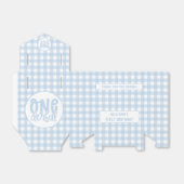 Ballotins 1er anniversaire fête mignonne Pastel Blue Onederf (Déplié)