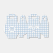 Ballotins 1er anniversaire fête mignonne Pastel Blue Onederf (Déplié)