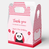 Ballotins 1er anniversaire panda rose rouge fête (Ouvert)