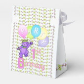 Ballotins 1er Anniversaire Princesse Ours Custom (Arrière)