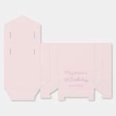 Ballotins 1er anniversaire rose (Déplié)