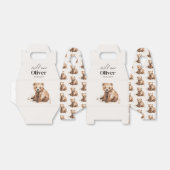 Ballotins 1er anniversaire Wild One ours moderne élégante fê (Déplié)