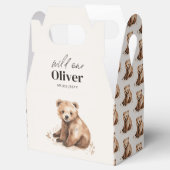 Ballotins 1er anniversaire Wild One ours moderne élégante fê (Ouvert)