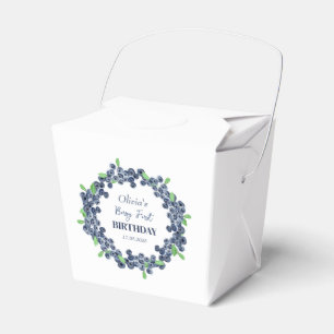 Ballotins 1ère fête d'anniversaire Blueberry Baby Girl