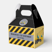 Ballotins 1ère fête d'anniversaire Construction Camion Merci (Verso)