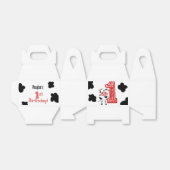 Ballotins 1ère fête d'anniversaire - Thème de la vache ou de (Déplié)