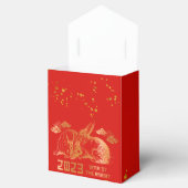 Ballotins 2023 Red Gold Rabbit chinois cadeau de nouvel an (Ouvert)