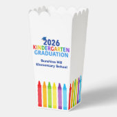 Ballotins 2026 Kindergarten Graduation Custom Party Popcorn (Recto)