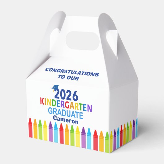 Ballotins 2026 Kindergarten Graduation Party Custom Graduate (Verso)