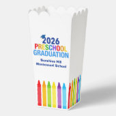 Ballotins 2026 Preschool Graduation Custom Party Popcorn (Recto)
