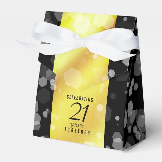 Ballotins 21ème anniversaire de Mariage en laiton (Verso)