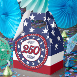 Ballotins 250e anniversaire d'Amérique avec le drapeau des É