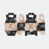 Ballotins 28e anniversaire du Mariage de lin élégant (Déplié)