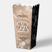 Ballotins 28e anniversaire du Mariage de lin élégant (Recto)