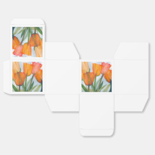 Ballotins 2 x 2 Ballotin de tulipe orange