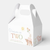 Ballotins 2e anniversaire Animaux de ferme Barnyard Party Bo (Arrière)