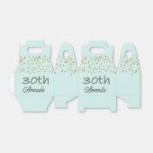 Ballotins 30e anniversaire Confetti personnalisé (Déplié)