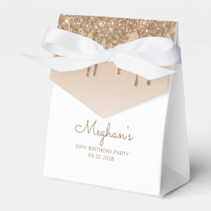 Ballotins 30e anniversaire Elegant Parties scintillant or Sc