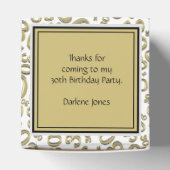 Ballotins 30e anniversaire Gold/White Random Number Motif (Haut)