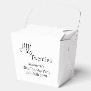 Ballotins 30e anniversaire RIP 20 ans Soirée noir et blanc