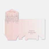 Ballotins 30e anniversaire rose or parties scintillant glam  (Déplié)