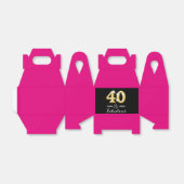 Ballotins 40 et fabuleux anniversaire d'or rose (Déplié)