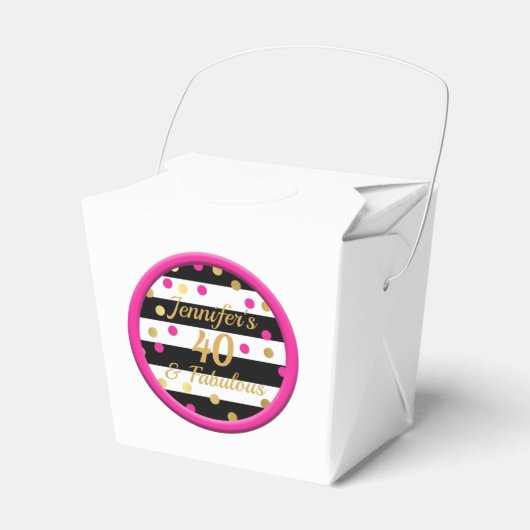 Ballotins 40 et fabuleux boîtes de nourriture chinoise blanc (Verso)