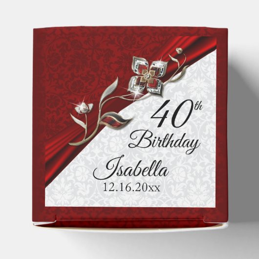 Ballotins 40e anniversaire de la florale de Ruby (Haut)