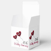 Ballotins 40e anniversaire du mariage de Ruby Ballons de coe (Ouvert)